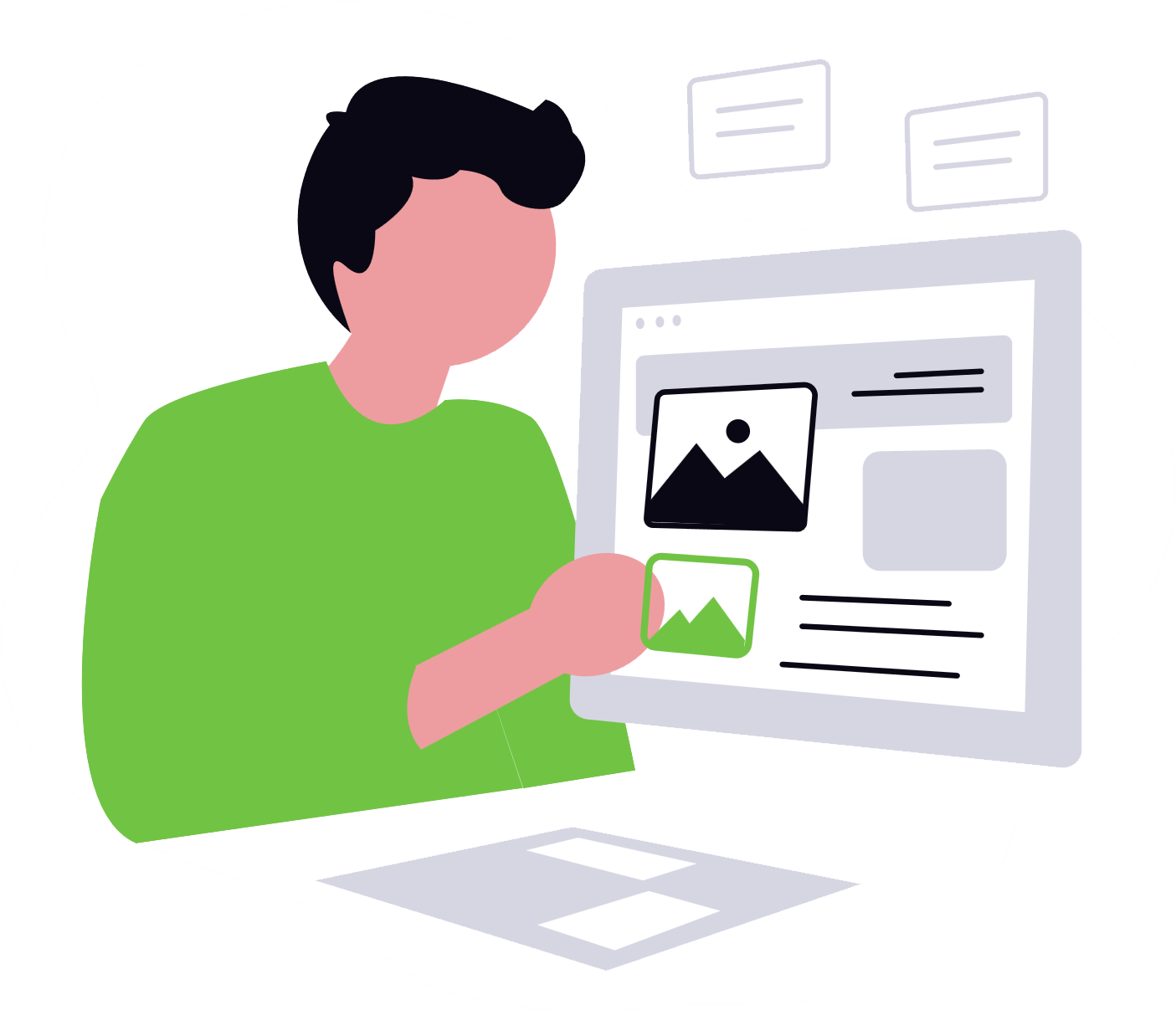 one page wordpress websites business